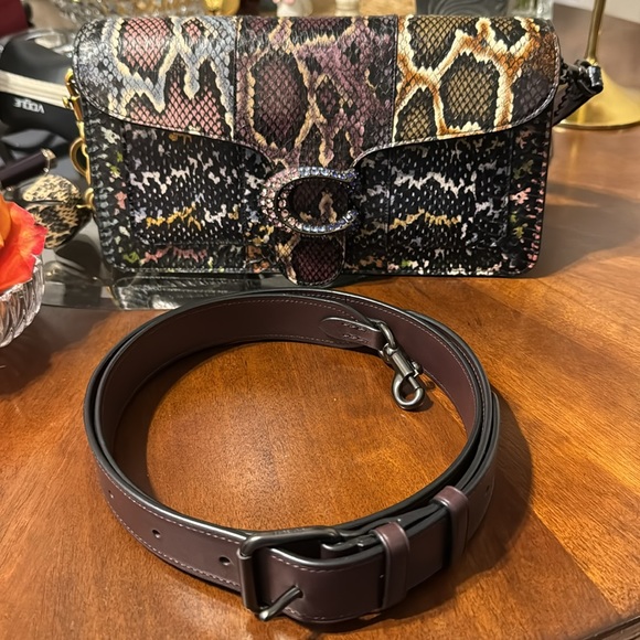 Authentic limited edition custom COACH, real python, new - Picture 13 of 14